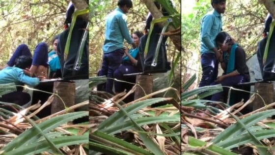 Image of Wild Desi Couple Hardcore Action in the Jungle-Linkdebhai2.in