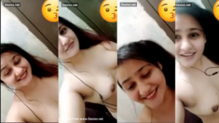 Image of Seductive Indian Babe Exposes Boobs On Camera-Linkdebhai2.in
