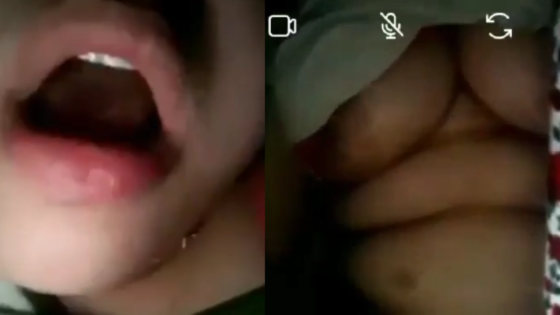 Image of Seductive Kashmiri College Girl's Hot Video Call with Boyfriend-Linkdebhai2.in