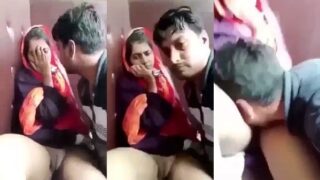 Image of Uncle passionately pleases his Muslim hijabi wife-Linkdebhai.club