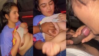 Image of Sensual Indian Couple in Delhis Car Intimate Video-Linkdebhai.club